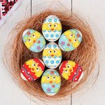 Пасхальная термоусадочная плёнка для яиц &quot;&quot;Веселые цыплята&quot;&quot;
