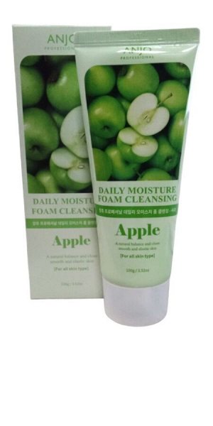 Anjo Professional Пенка для умывания с экстрактом яблока Foam Cleansing Daily Apple, 100 мл