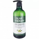 Aspasia Гель для душа с маслом оливы Body Cleanser Therapy Olive, 750 мл
