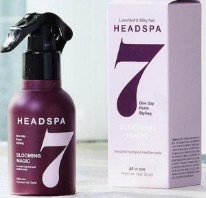 Headspa 7 Спрей стайлер для укладки волос и придания объема Hair Styler&Healthier Scalp All In One Blooning Magic, 150 мл