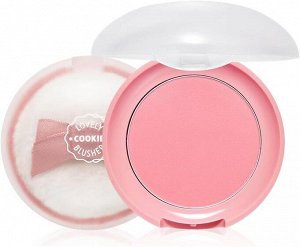 Etude House Пудровые румяна для лица (Грейпфрутовое желе) Lovely Cookie Blusher Pk 002 Grapefruit Jelly, 4 гр