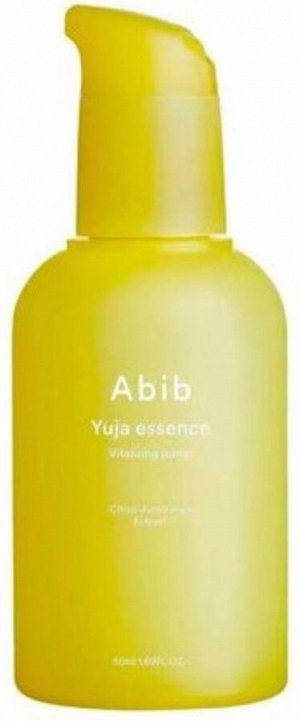 Abib Эссенция для лица осветляющая с экстрактом юдзу Essence Vitalizing Pump Yuja, 50 мл