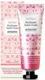 Medi Flower Крем для рук парфюмированный цветочный мускус Perfume Hand Cream Amante, 80 гр