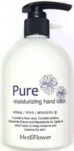 Medi Flower Лосьон для рук увлажняющи Lotion Hand Pure Moisturizing, 400 мл
