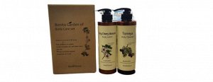 Medi Flower Набор для тела: Лосьон для тела + Гель для душа Body Care Set Bonita Garden, 500 мл * 2 шт