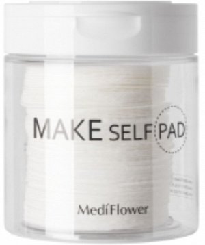 Medi Flower Диски ватные для снятия макияжа Pad Make Self, 100 шт