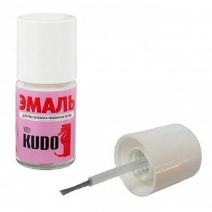 Краска для пвх профиля белая с кисточкой KUDO 15 мл