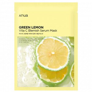 Anua Vitamin C Blemish Serum Mask Осветляющая тканевая маска с витамином С 25мл