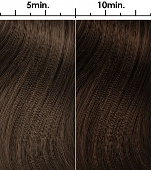 Мужской "камуфляж" краска для волос Nirvel Professional Homme CT-6 тёмно-каштановый краситель для волос мужской HOMME DARK GREY (комплект)