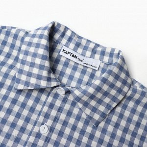 Костюм для мальчика (рубашка и шорты) KAFTAN, синий