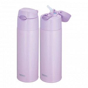 Термокружка с трубочкой THERMOS FHL-551 лаванда