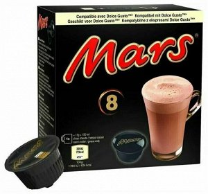 NESCAFE Горячий шоколад в капсулах Mars caps Dolce Gusto Марс Капсулы 8 шт по 17гр