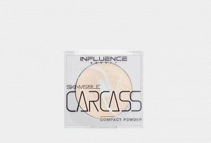 Influence Beauty Пудра компактная Skinvisible тон 02, светло-бежевый