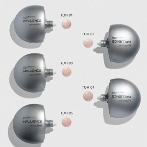 Influence Beauty Тональная основа с эффектом пудры Superfluid тон 02, светло-бежевый (с желтым подтоном)  NEW