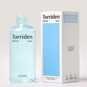 Torriden DIVE IN Low Molecular Hyaluronic Acid Toner Гиалуроновый увлажняющий тоник