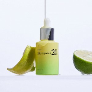 Осветляющая липосомальная сыворотка с зелёным лимоном Anua Green Lemon Vita C Serum