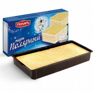 Торт вафельный "Полярный" Славянка 213 гр