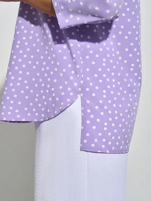 Блуза 0220-1 сиреневый