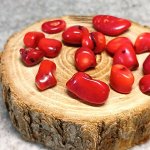 Коралл галтовка 1-1,5см