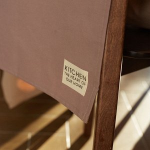 Полотенце кухонное «Этель» Kitchen, 40x73 см, сиреневое, хлопок 100%, саржа 220 г/м²