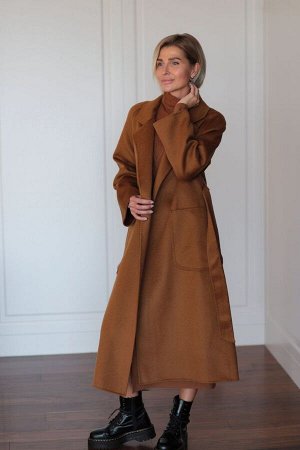 Пальто из кашемира в двух вариациях длины