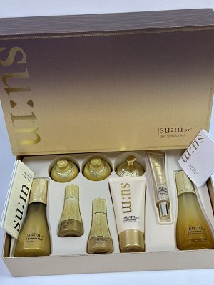 Su:m37 LosecSumma ElixirSpecial Set  Премиальный набор уходовых средств для повышения упругости кожи (9 предметов)