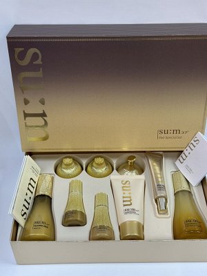 Su:m37 LosecSumma ElixirSpecial Set  Премиальный набор уходовых средств для повышения упругости кожи (9 предметов)