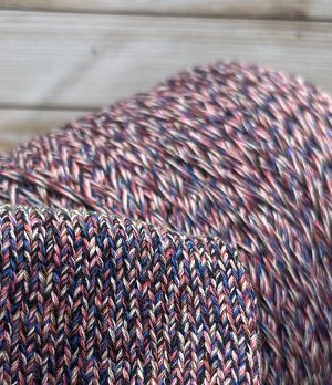 Пряжа  для вязания  123 гр, Cotone 100%  хлопок мерсеризованный 400м/100г Меланж (5644)