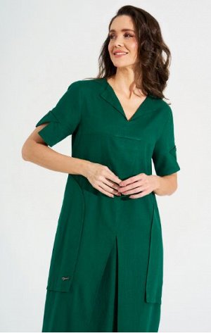 Платье "Гваделупа" ярко-зеленый