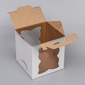 Кондитерская упаковка,«Клякса», 28 х 28 х 30 см