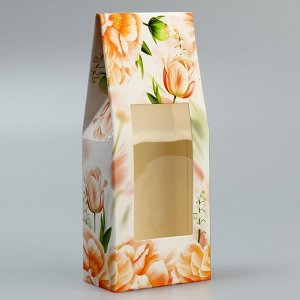 Коробка складная «Тюльпаны», 5 х 14 х 3 см