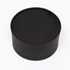 Подарочная коробка Black, завальцованная без окна, 18?10 см