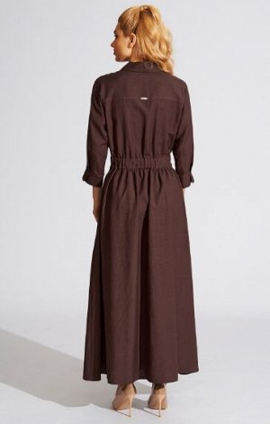 Платье "Дебби" коричневый