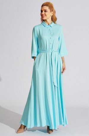 Платье "Примавера"голубой
