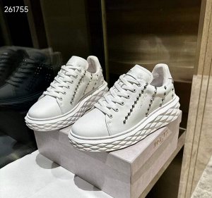Кроссовки женские кожаные