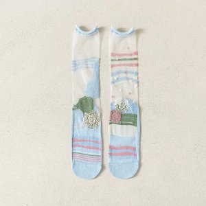 Носки женские, высокие, 1 пара