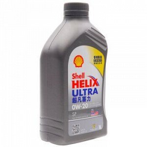 Масло моторное SHELL Helix Ultra 0W20 SP/C5 синтетика 1л (1/12)