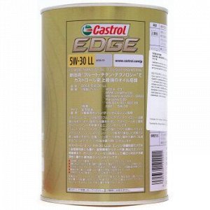 Масло моторное CASTROL EDGE 5W30 LL C3 синтетика 1л (1/6)