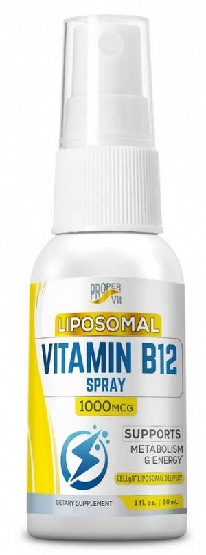 ProperVit Липосомальный Витамин В12 1000 мкг 30 мл "Liposomal Vitamin B12"