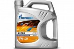 Масло моторное полусинтетическое Gazpromneft Super 5W-40,  API CD, API SG, 4л