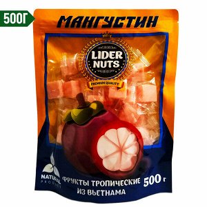 Lider nuts Мангустин кубики желейные конфеты 500г.