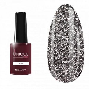 Unique Гель-лак Silver (8ml)