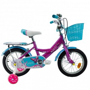 Велосипед детский 2-х колесный SAIL 14 д. ZZ-C-035-14-PURLE (1/1) фиолетовый