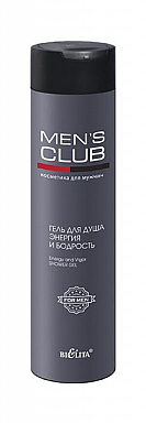 MENS CLUB Гель д/душа  Энергия и бодрость