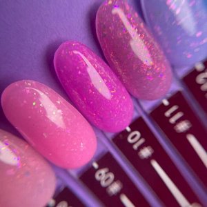 Unique Ukki камуфлирующая цветная база для маникюра/гель-лака, 15 мл