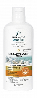 PHARMACos Пенка Антибактериальная против прыщей, угрей для проблемной кожи /150