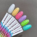 Unique Rafinad камуфлирующая цветная база для маникюра/гель-лака, 15 мл