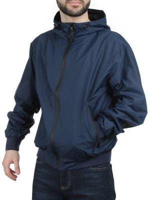 9905 DARK BLUE Ветровка мужская двухсторонняя GEEN