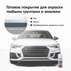 Преобразователь ржавчины аэрозоль Грунт KUDO 520 мл