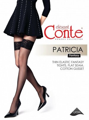 Patricia Колготки с имитацией ажурных чулок 30 ден